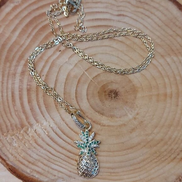 Mandala retro style pineapple charm - Picture 3 of 3